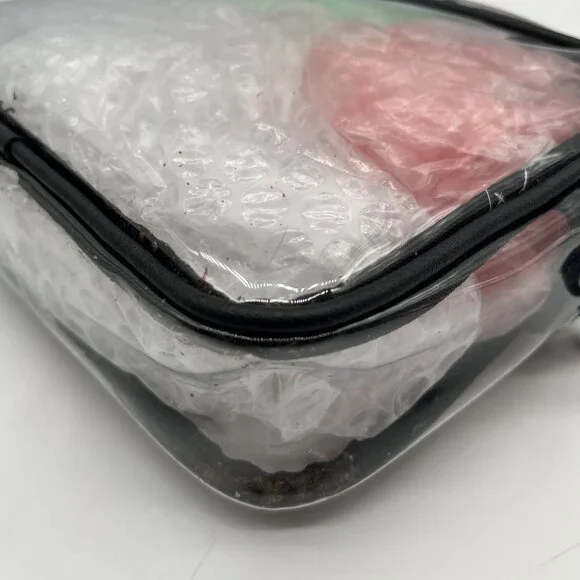 Madden Girl Clear Ryann Camera Crossbody Bag - Picture 9 of 12